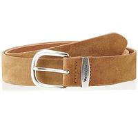 Wrangler Easy Belt Ceinture, Brown Suede, 90 aux Femmes