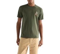 Wrangler Embroidery Tee T-Shirt, Deep Depths, XXL Homme