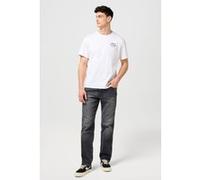 Wrangler Embroidery Tee Worn White Taille: L | T-Shirts Outlet | Homme | Blanche