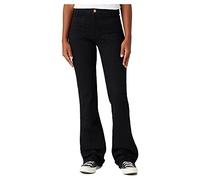 Wrangler Flare Jeans, Noir rétro, 25W x 30L Femme