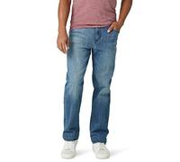 Wrangler Free-to-Stretch Regular Fit Jean, Bleu Acier, 30W x 32L Homme