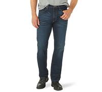 Wrangler Free-to-Stretch Regular Fit Jean, Indigo Noirci, 32W x 34L Homme