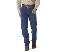 Wrangler George Strait by Men's Cowboy Cut Jean, Relaxed Fit, Heavyweight Denim,38 x 32