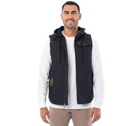 Wrangler Gilet de travail doublé pour homme, bleu marine, Medium