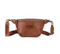 Wrangler Grand Sac Banane pour Femme, Sac Banane de Voyage, Sac à bandoulière, A-Marron., 7.8 x 1.75 x 5.8 inches, Sac à bandoulière