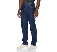 Wrangler Herren Jeans Texas - Regular Fit - Blau - Arm Strong W29-W50 Stretch