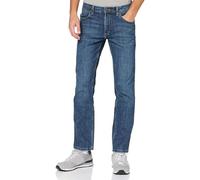 Wrangler Jeans Straight Red Kabel – Coupe classique, jambes droites – Authentic Blue 33W/32L EU