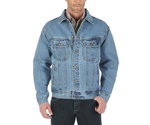 Wrangler Herren Rugged Wear Unlined Denim Jacke Rugged Wear Ungefütterte Jeansjacke