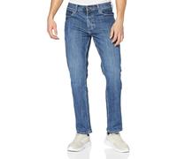 Wrangler Homme Authentic Regular Jeans, Bleu (Mid Stone 14v), 38W / 32L EU