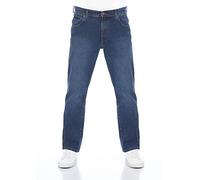 Wrangler Homme Jeans Regular Fit Texas Stretch Bleu Authentic Straight Pantalon Denim Coton - Blue Blast (WSS1HN11Y) - 42W/34L