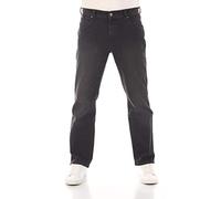 Wrangler Homme Jeans Regular Fit Texas Stretch Bleu Authentic Straight Pantalon Denim Coton - Cash Black (WSS1HT240) - 36W/34L