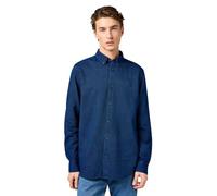 Wrangler Oxford Long Sleeve Shirt Bleu 2XL Homme