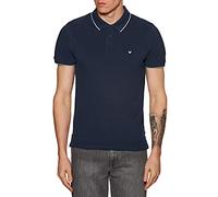 Wrangler Homme Pique Polo Shirt, Bleu (Navy 114), S EU