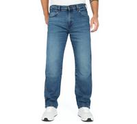 Wrangler - Homme Relaxed Coupe Droite Jeans Stretch - Frontière D'