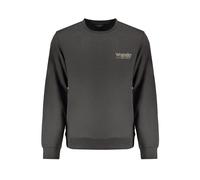 Wrangler, Homme, Sweatshirts et sweats à capuche, Noir, Taille: 2XL SweaT-shirt à Manches Longues