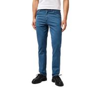 Wrangler Homme Texas Slim Classic Jeans, Dark Dusty Blue, 32W / 32L