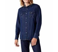 Wrangler Icons Shirt Haut, Bleu (1 Year 924), M Homme