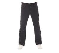 Wrangler Jean Bootcut Jacksville Pantalon en Jean pour Homme Coton Denim Stretch Noir Bleu W30 W31 W32 W33 W34 W36 W38 W40 W42 W44, Black Out (Wss5Ht62D), 36W x 30L