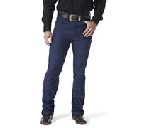 Wrangler Jean Bootcut Western pour Homme Coupe Slim fit jeanwestern Bootcut, Bleu Marine, 35 W /34 L