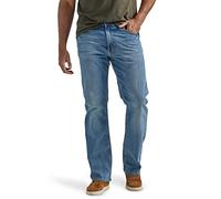 Wrangler Authentics Relaxed Fit Boot Cut Jean, Bleu Clair, 42 W/30 L Homme