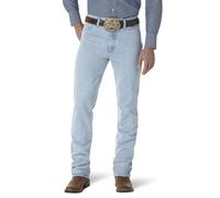 Wrangler Jean Coupe Cowboy Slim fit pour Homme, Boucle dorée décolorée, 38W / 30L