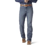 Wrangler Jean Coupe Cowboy Slim pour Homme, Pierre Brute, 33W / 32L