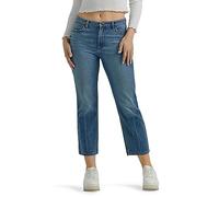 Wrangler Jean court taille haute Rodeo jambe droite pour femme, sunset, 38