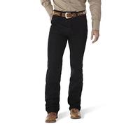 Wrangler Jean Cowboy Coupe Slim Stretch Bootcut pour Homme, Noir Stretch., 33W x 32L
