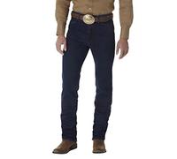 Jean de cowboy pour homme - Coupe ajustée - Bleu - 31 W/30 L
