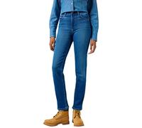 Wrangler Jean Droit pour Femme, Bleu Agate, 36W x 34L