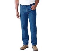 Wrangler Jean Extensible à Coupe Classique Rugged Wear pour Homme, Délavé, 54W x 30L