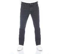 Wrangler Jean pour Homme Coupe Droite Greensboro Pantalon en Jean Stretch en Coton Bleu Noir w30 w31 w32 w33 w34 w35 w36 w38 w40 w42 w44, Black Out (Wss3ht62d), 30W x 32L
