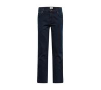 Wrangler – Jean droit homme Texas Stretch – Bleu (Blue Black 001) – W36/L32