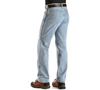 Wrangler Jeans Coupe Classique pour Homme Big & Tall Rugged Wear, Bleu, 33W / 32L