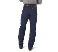 Wrangler - Jeans da uomo con taglio da cowboy Indaco rigido. W34 / L34