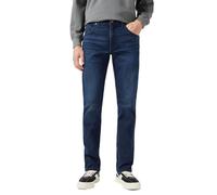 Wrangler Jeans Greensboro – Coupe classique, jambes droites – Gris 38/36 Homme