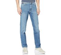 Wrangler Jeans Homme Arizona Stretch Délavé fauché - Bleu (Bleu Bleu), 44W / 32L