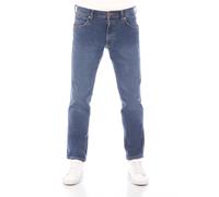 Wrangler Jeans Pour Hommes Greensboro Regular Denim Stretch En Coton