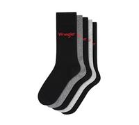 Wrangler Lees (pack de 5) Homme, Noir/anthracite/gris mélangé, 43-46