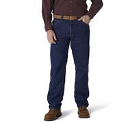 Wrangler Lined Relaxed Fit Jean Pantalon d'utilité Professionnelle, Marron Nuit/Noir, 30W / 30L Homme