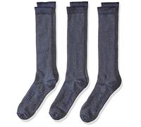 Wrangler Lot de 3 paires de chaussettes pour homme, bleu marine, taille unique