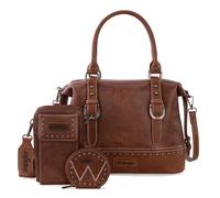 Wrangler Lot de 3 sacs de médecin pour femme avec poignée sur le dessus, sac à main pour téléphone portable et porte-monnaie, Taille unique