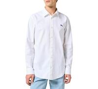 Wrangler LS 1 PKT T-Shirt, Blanc Oxford, XXXXL