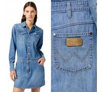 Wrangler Ls Denim Dress Robe décontractée, Ultra Marine, M Femmes