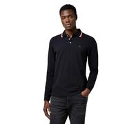 Wrangler Ls Polo Shirt, Noir, M Hommes