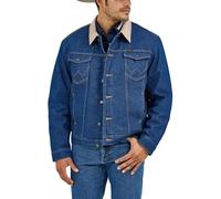Wrangler 74265rt Manteau, Denim/Couverture, XL Homme