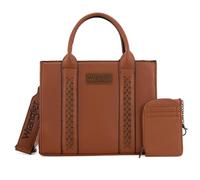 Wrangler Medium Tote Bags for Women Western Purse and Handbags Satchel Top-handle Country Bag bolsa para mujer for gift,WG70-S8120DBR