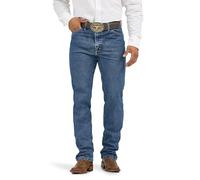 Wrangler Men s George Strait Cowboy Cut Slim Fit Jean, Dark Stone, 36x30