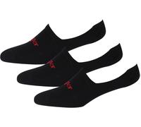Wrangler Mens 3 Pack Invisible Liner Socks Guthrie Noir 9-11 Male