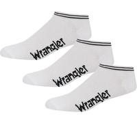 Wrangler Mens 3 Pack Trainer Liners Blanc 5-9 Male